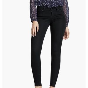 Lucky Brand mid rise black legging jean